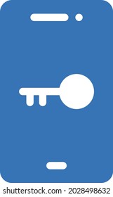 mobiler Schlüssel, Vektorsymbol