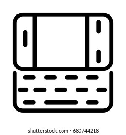 mobile keypad icon