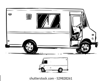 Featured image of post Hippie Van Drawing Side View Miniature hippie vw bus 3d scanned using artec spider