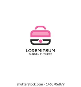 Mobile and Laptop cases logo design template