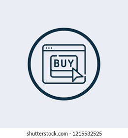 Mobile Marketing creative icon. Simple element illustration. Mobile Marketing concept symbol