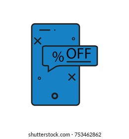 Mobile Marketing Icon