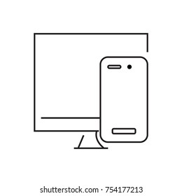 Mobile Marketing Icon