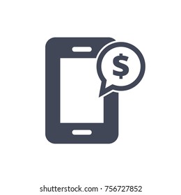 mobile marketing icon