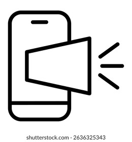Elemento De Ícone De Marketing Móvel Para Design