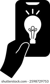 mobile marketing mobile marketing idea solution light Smartphone lightbulb 8490
