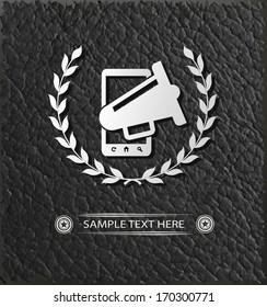 Mobile Marketing symbol,vector