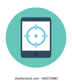 Mobile Marketing Vector Icon