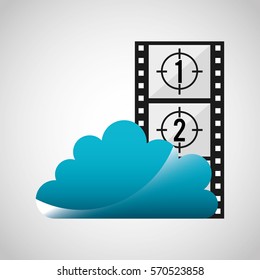 mobile media player icons vector illustration design