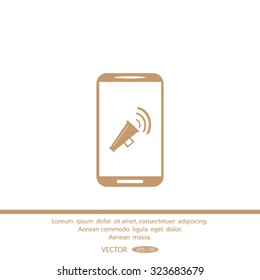 mobile Megaphone, loudspeaker