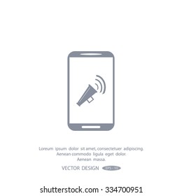 mobile Megaphone, loudspeaker
