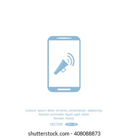 mobile Megaphone, loudspeaker