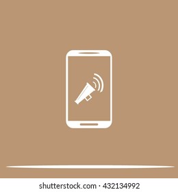 mobile Megaphone, loudspeaker