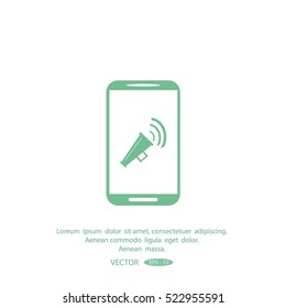 mobile Megaphone, loudspeaker