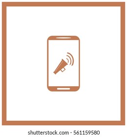 mobile Megaphone, loudspeaker
