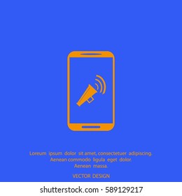 mobile Megaphone, loudspeaker