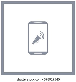 mobile Megaphone, loudspeaker