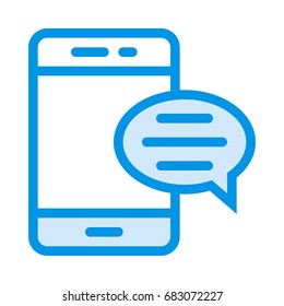 Mobile message icon