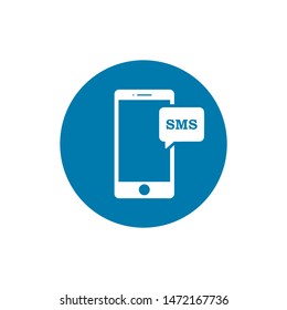Mobile Message icon vector. Modern simple vector sign. Internet concept. Trendy symbol for website design web button or mobile app.