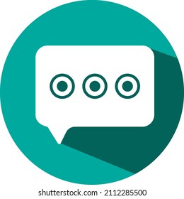 Mobile message, illustration, vector on a white background.