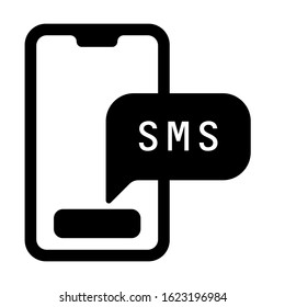 mobile message sms favorites icon vector