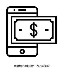 mobile money icon