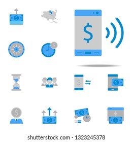 Mobile, money, payment, wire, transfer icon. Finance & Money icons universal set for web and mobile