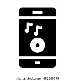 Mobile Mp3 Icon