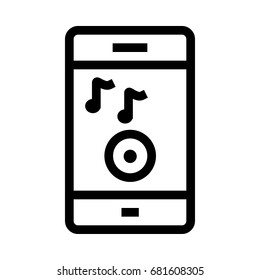 Mobile MP3 Icon