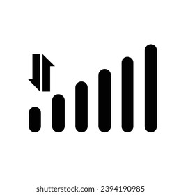 Mobile netwoks Icon. Vector isloated on white. 