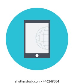 Mobile Network Colored Vector Icon