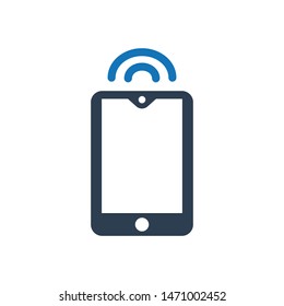 Mobile network connection icon. vector graphics