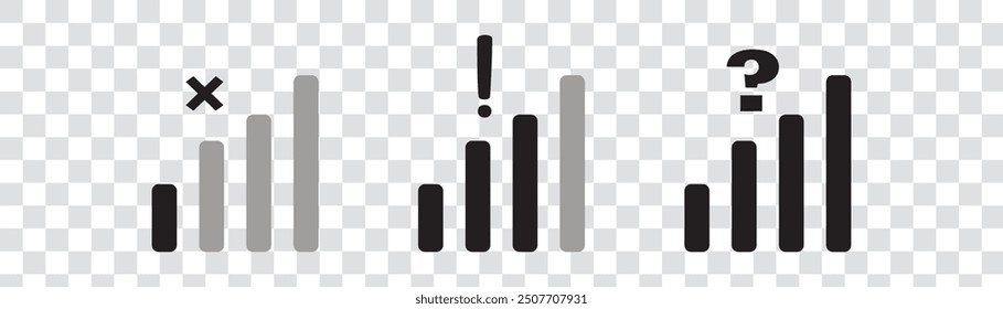 mobile network icon vector. vector illustration.