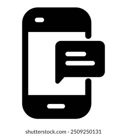Ícone da nota móvel Estoque design plano da ilustração do vetor em um fundo transparente.