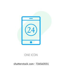 Mobile online icon, Internet Banking Icon