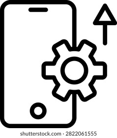 Mobile Optimization Vector Design Icon Style