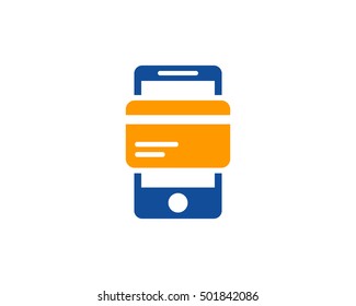 Mobile Pay Card Logo Design Template