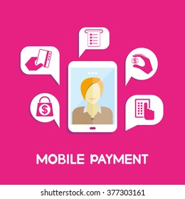 mobile payment concept
