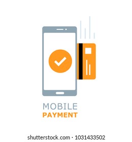 Mobile Payment concept illustration