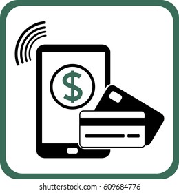 Mobile payment icon