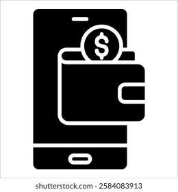 Mobile Payment Icon Element For Design
