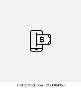 Mobile payment icon sign vector,Symbol, logo illustration for web and mobile