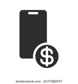 mobile payment icon web design in vector
