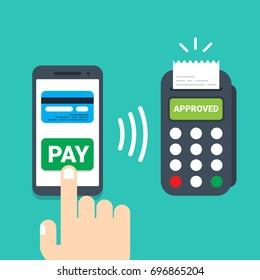 Mobile Payment Illustration
