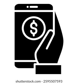 Mobile Payment Simple Vector Icon Collection