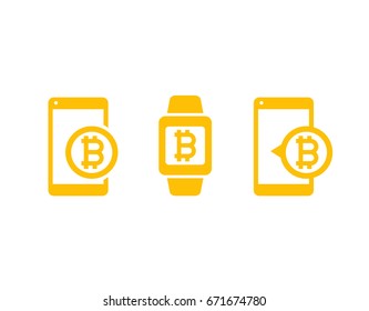 Mobile payments with bitcoin