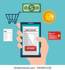 mobile payments business icon