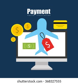mobile payments design, vector illustration eps10 graphic 