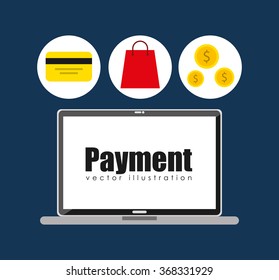 mobile payments design, vector illustration eps10 graphic 