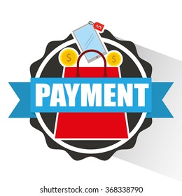 mobile payments design, vector illustration eps10 graphic 